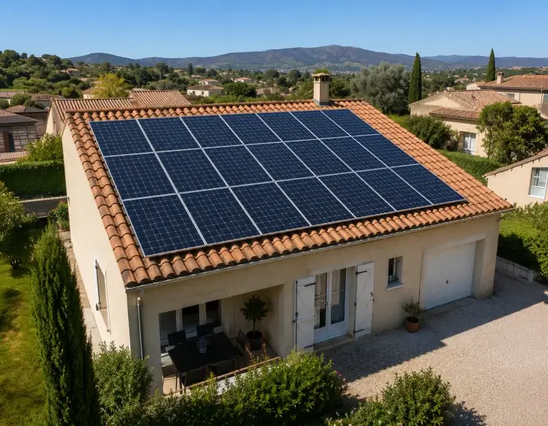 Prime à l'autoconsommation panneaux solaires Sainte-Colome — aide financière de l'État